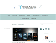 Tablet Screenshot of meganmccooey.com